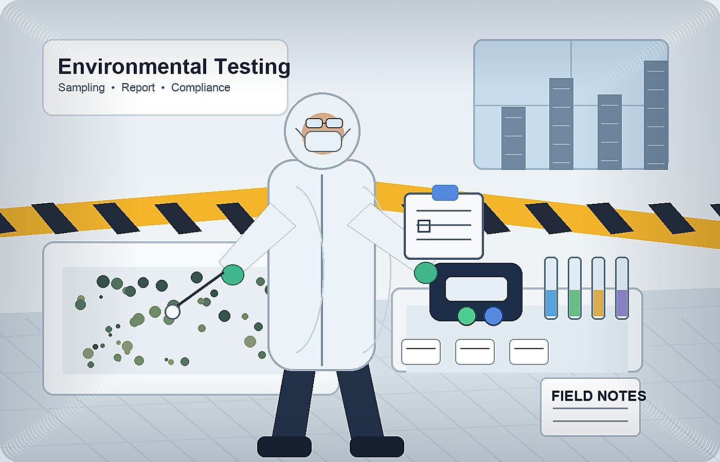 环境检测与合规报告中心 Environmental Testing & Reports